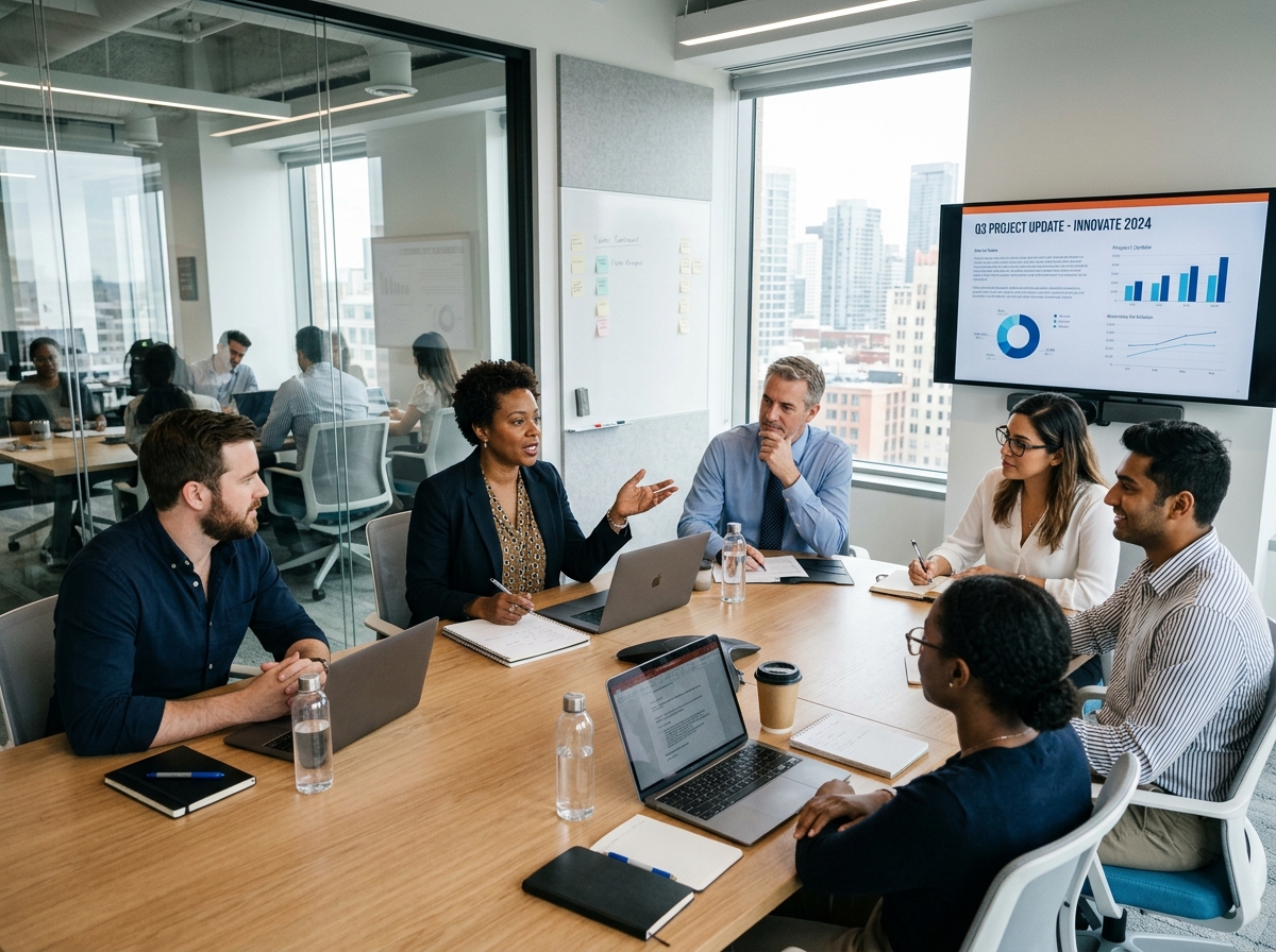 Corporate planning discussion